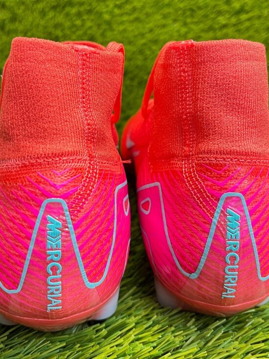 Nike Zoom Mercurial Superfly 10 Elite Mens Size 9.5 Pink Running Soccer Cleats main image 2
